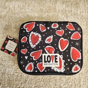 Brighton Hearts A Flutter Travel Jewelry Case - Brand New With Tags